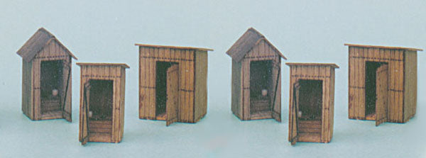 Banta Model Works 6021 O 6 in 1 Outhouse Collection