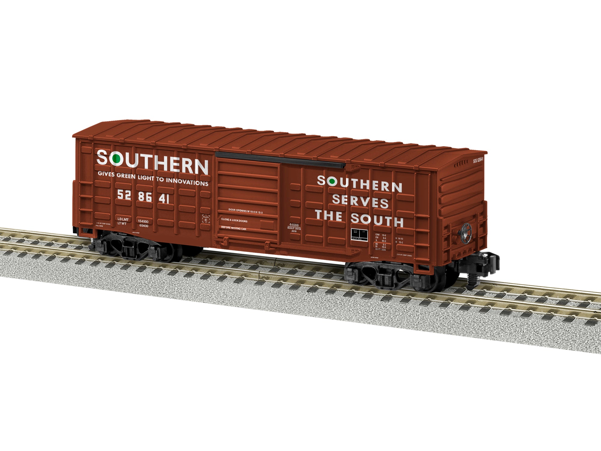 American Flyer 6-44088 S Gauge Southern Waffle Sided Boxcar #528641