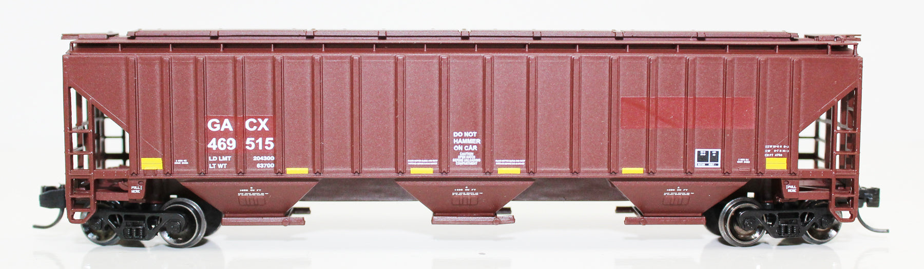 Fox Valley Models 85007-3 N GACX Brown 4750 Cuft 3 Bay Covered Hopper #469709
