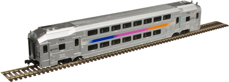Atlas 40004058 N NJ Transit Multi-level Trailer #7588