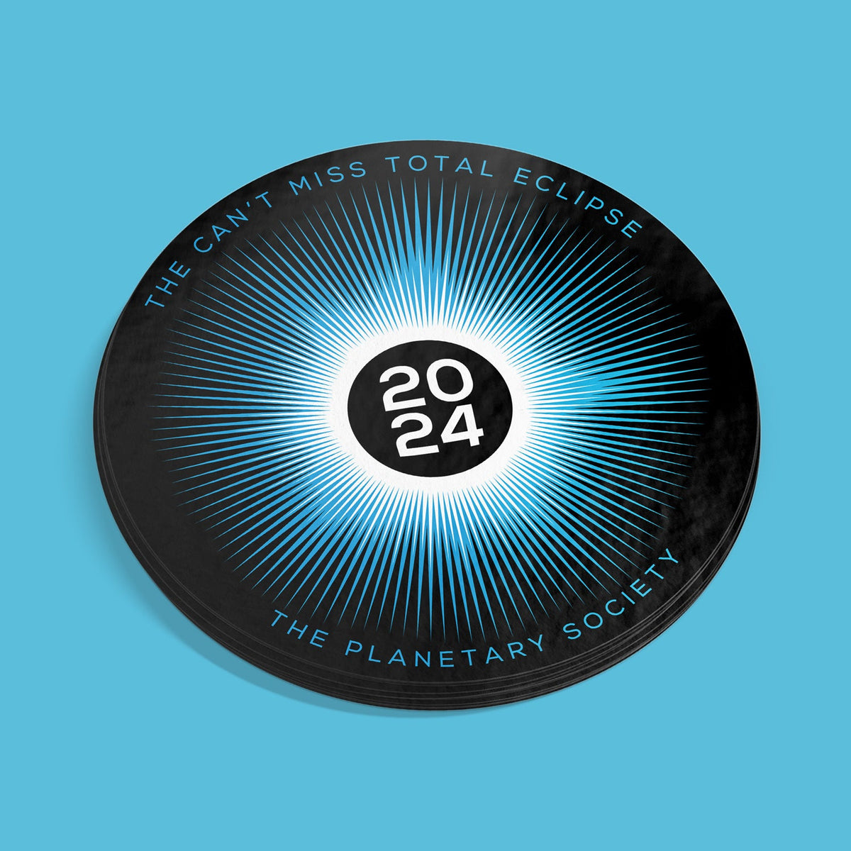 Chop Shop Studio Eclipse 2024 Sticker