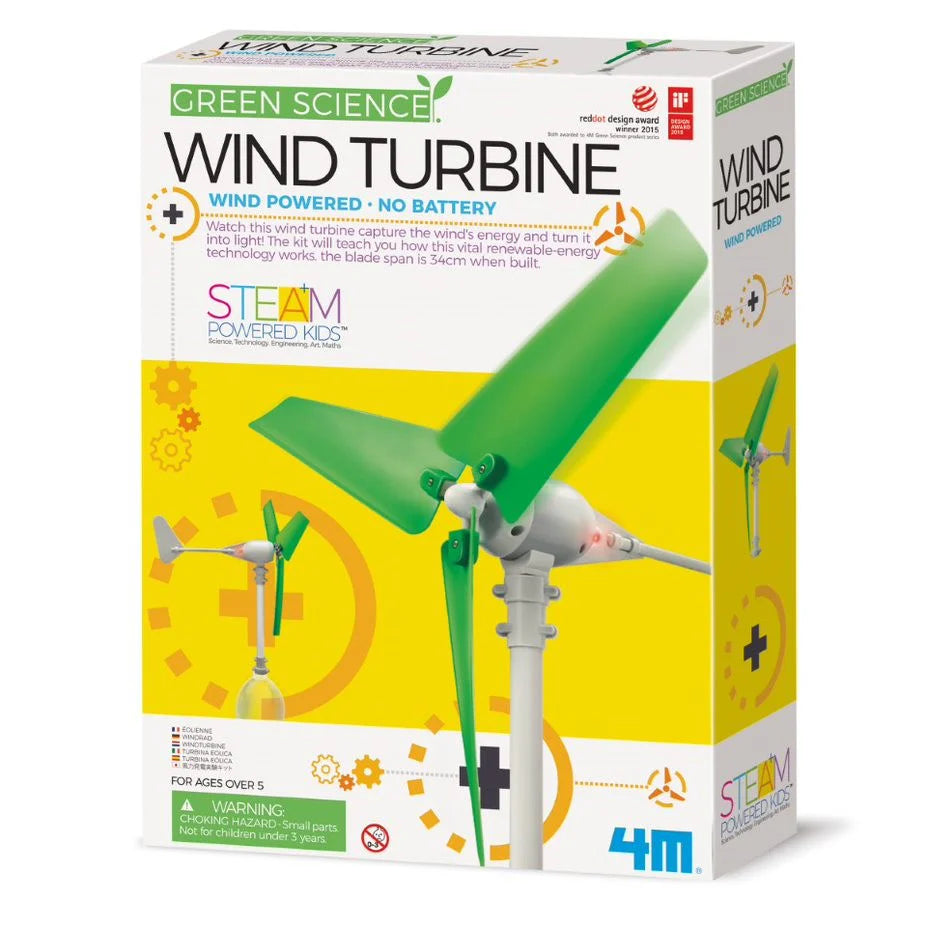 4M Project Kits - Green Science Wind Turbine Kit