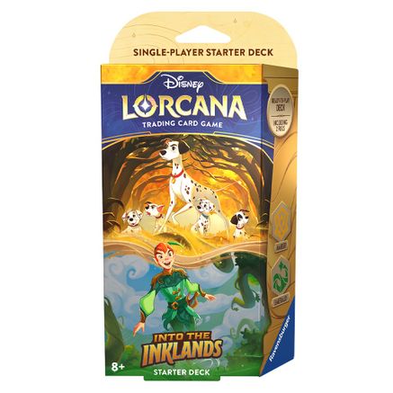 Disney Lorcana: Into the Inklands Starter - Pongo and Peter Pan