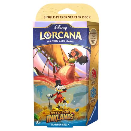 Disney Lorcana: Into the Inklands Starter - Moana and Uncle Scrooge