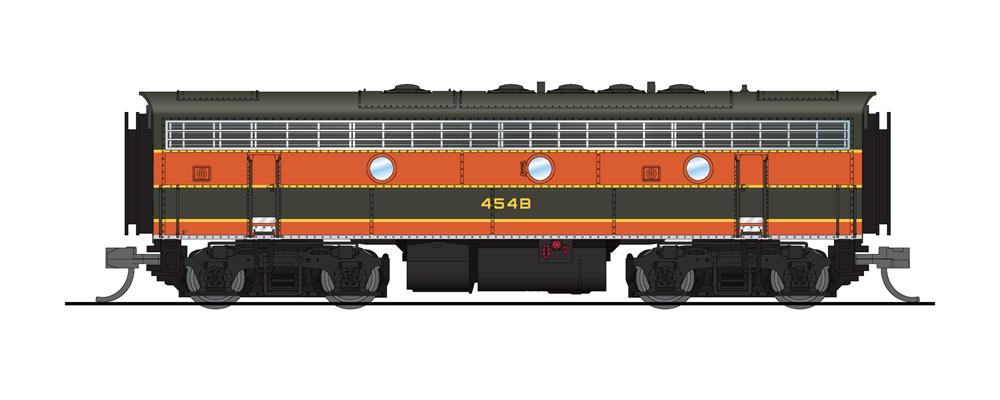 Broadway Limited 6876 N GN EMD F7B Diesel Locomotive Sound/DC/DCC #4568