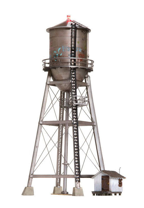 Rustic Water Tower - Built-&-Ready Landmark Structure -- Assembled2 1/8 x 2 17/32 x 5 1/2"5.39 x 6.42 x 13.9 cm