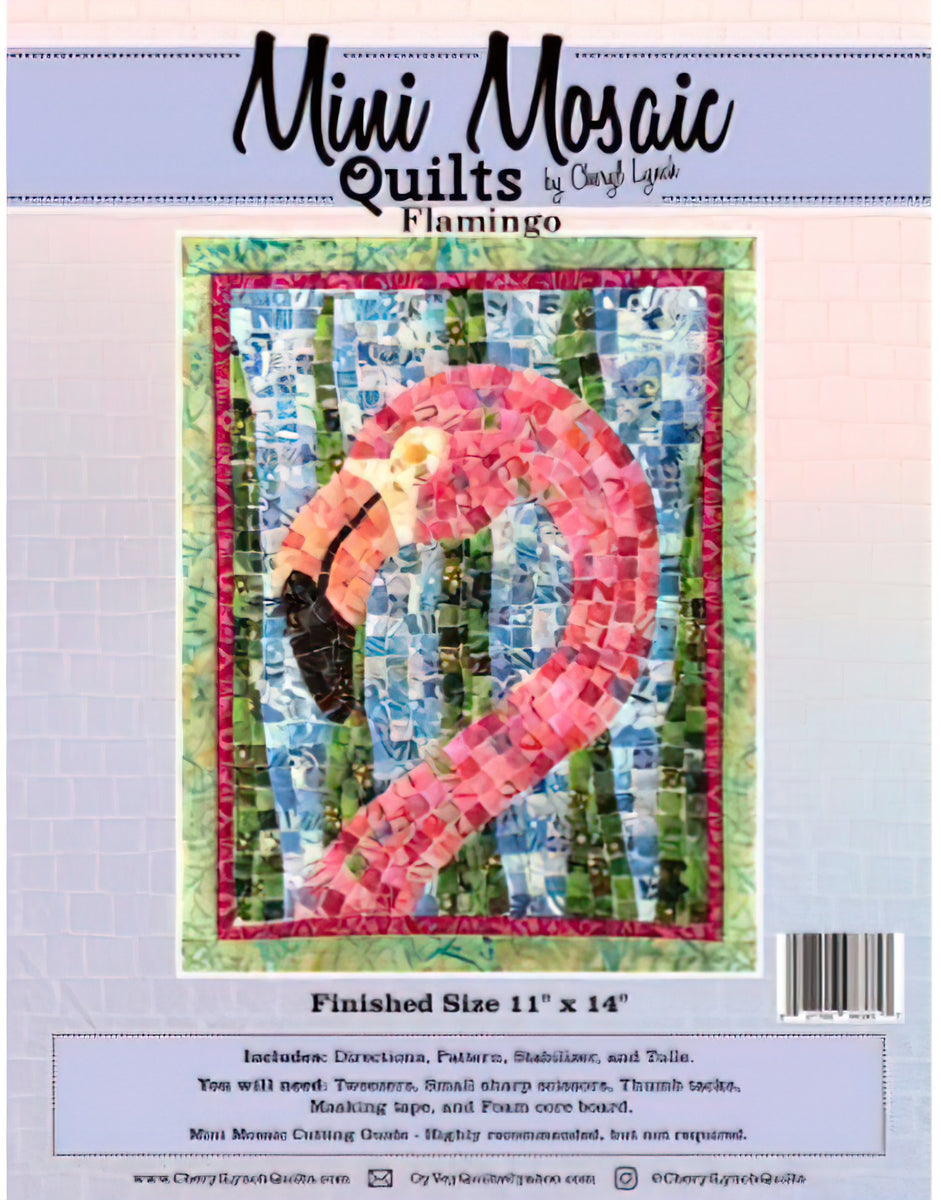 Mini Mosaic - Flamingo Quilt Pattern