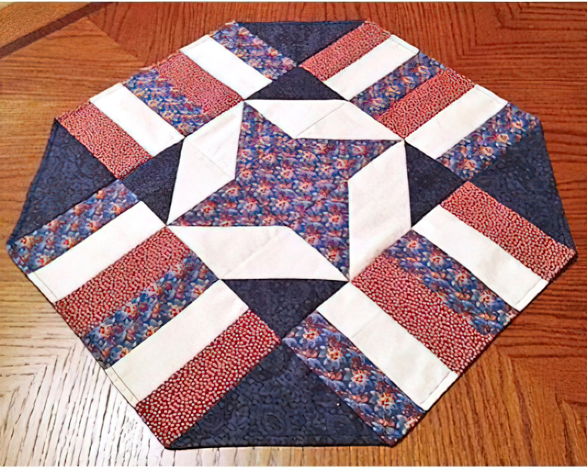 Cut Loose Press - Easy Patriotic Table Topper Pattern