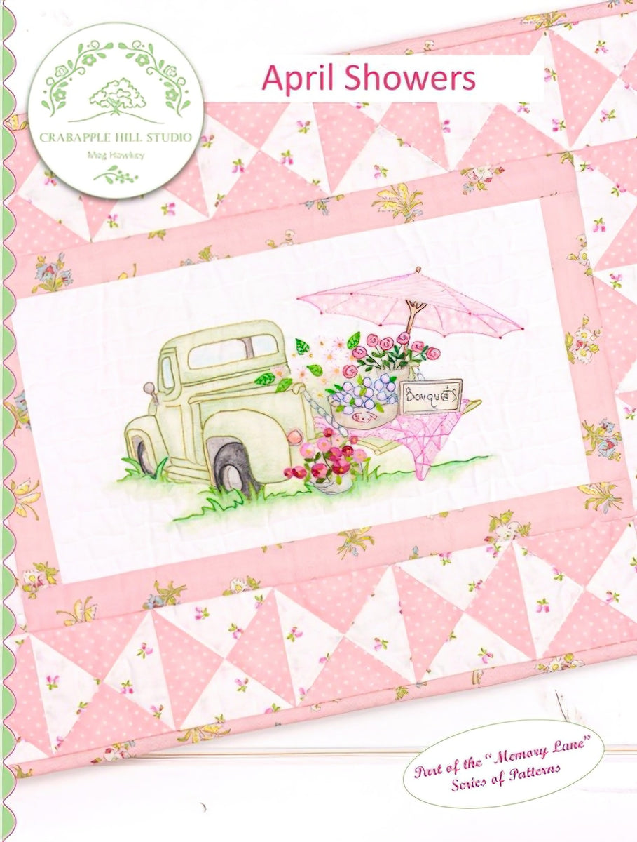 Memory Lane - April Showers Pattern by Crabapple Hill Studio