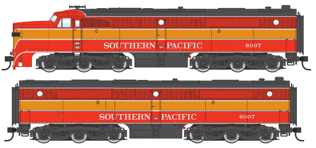 Walthers 910-20103 HO Southern Pacific PA-PB Diesel Locomotive w/DCC #6007/5911