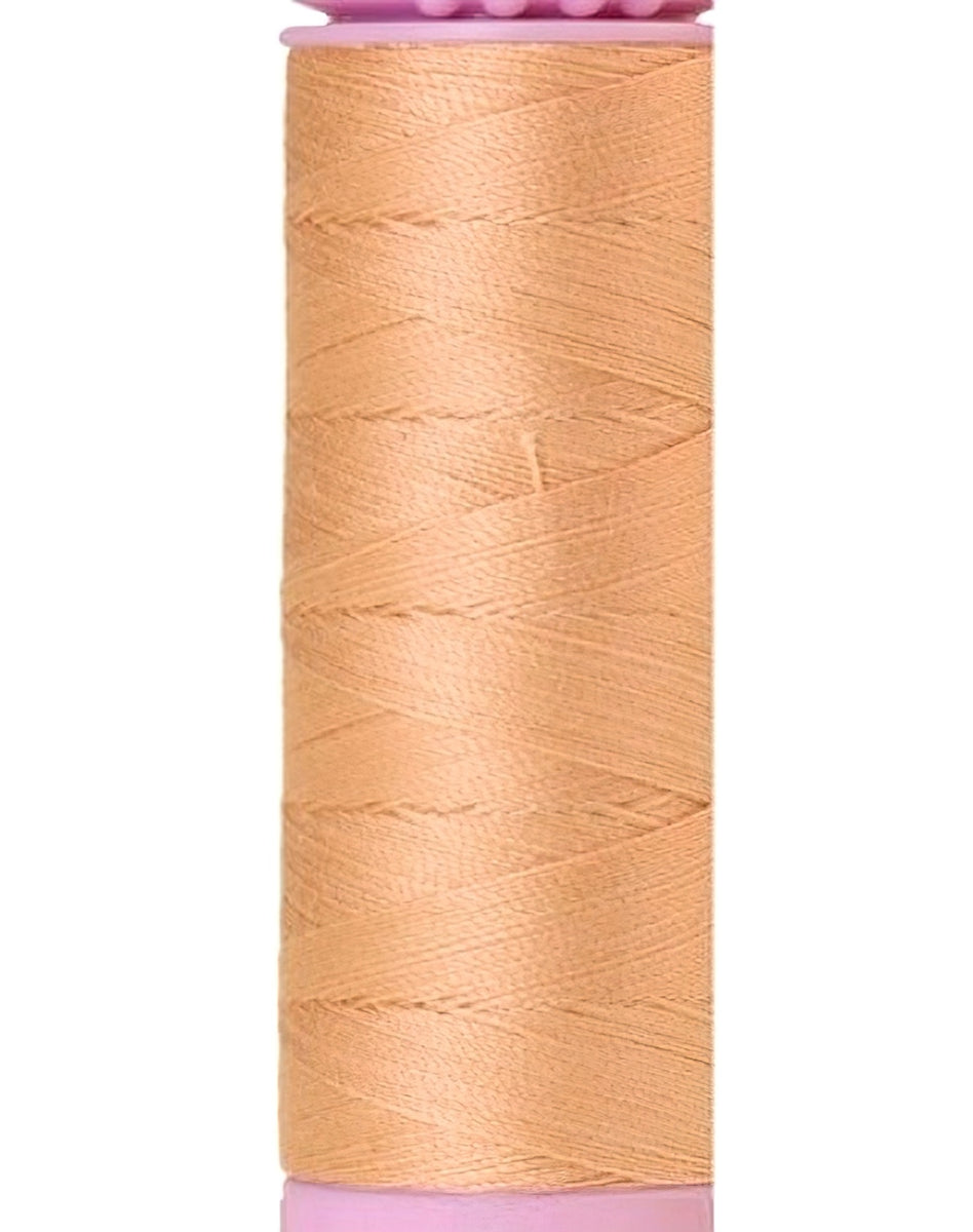 Mettler Thread-Silk Finish Cotton 50 wt, 164 yds Oat Straw