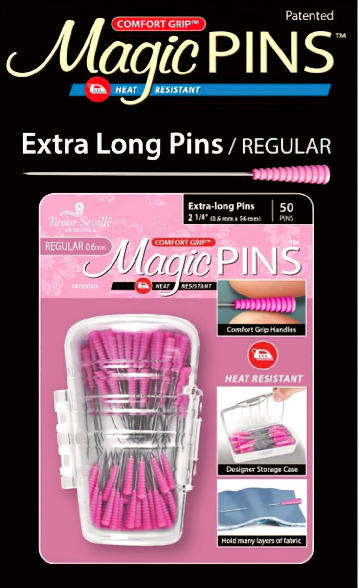 Magic Pins - 219546 Extra Long Regular 50 pins by Taylor Seville