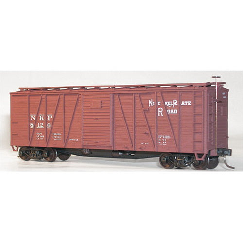 Accurail 4509 HO KIT 40' Wood OB Box w/Steel Ends & Doors, NKP
