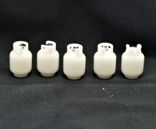 All Scale Miniatures 870863 HO 20lb Propane Tank (Pack of 5)