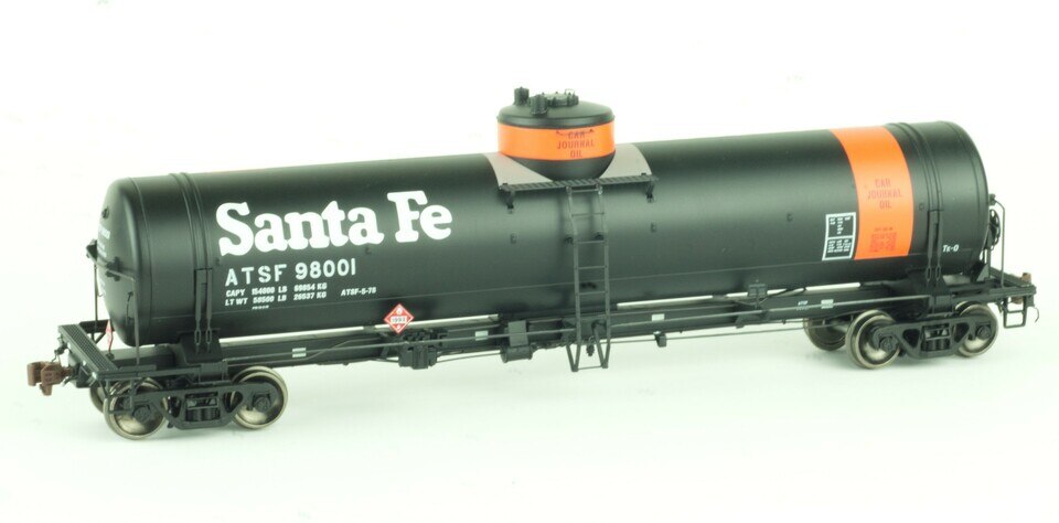 American Limited Models 1819 HO Atchison, Topeka & Santa Fe GATC Tank Car #98056