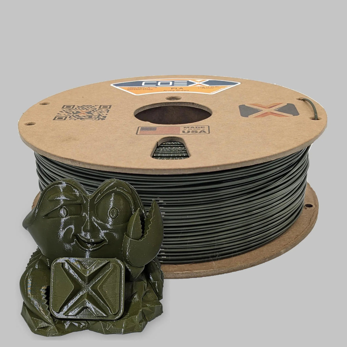COEX 3D Army Green PLA 3D Filament