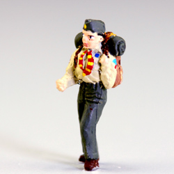 O-SCALE BOY SCOUT BACKPACKING