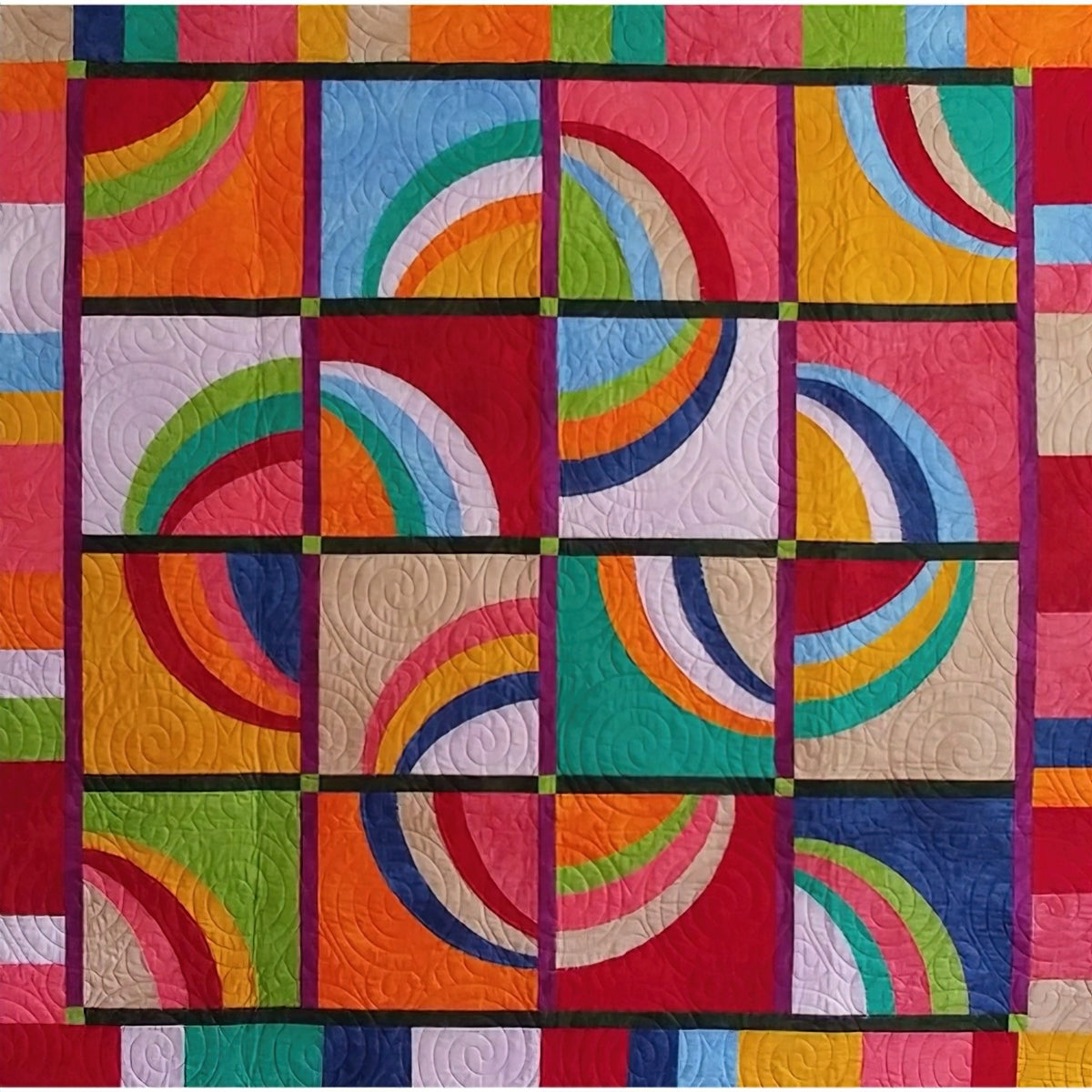 Colourful Stitches Pattern