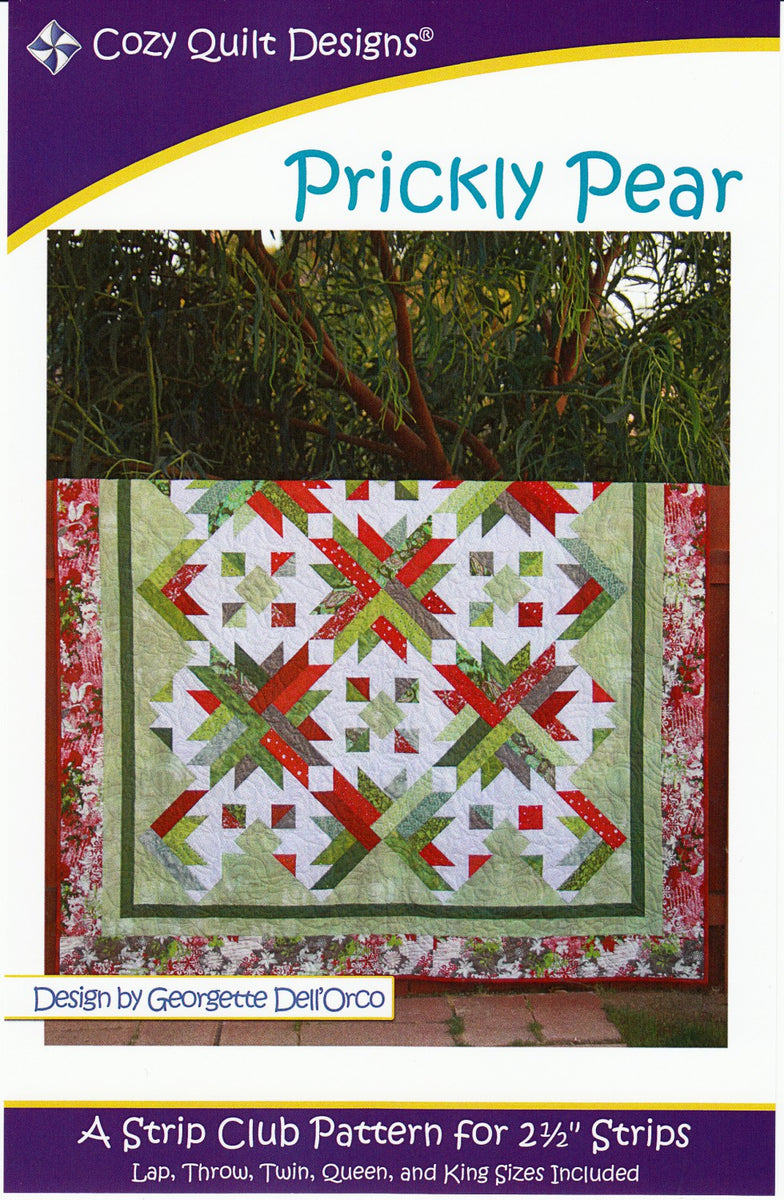 Prickly Pear Quilt Pattern by Cozy Quilt Designs