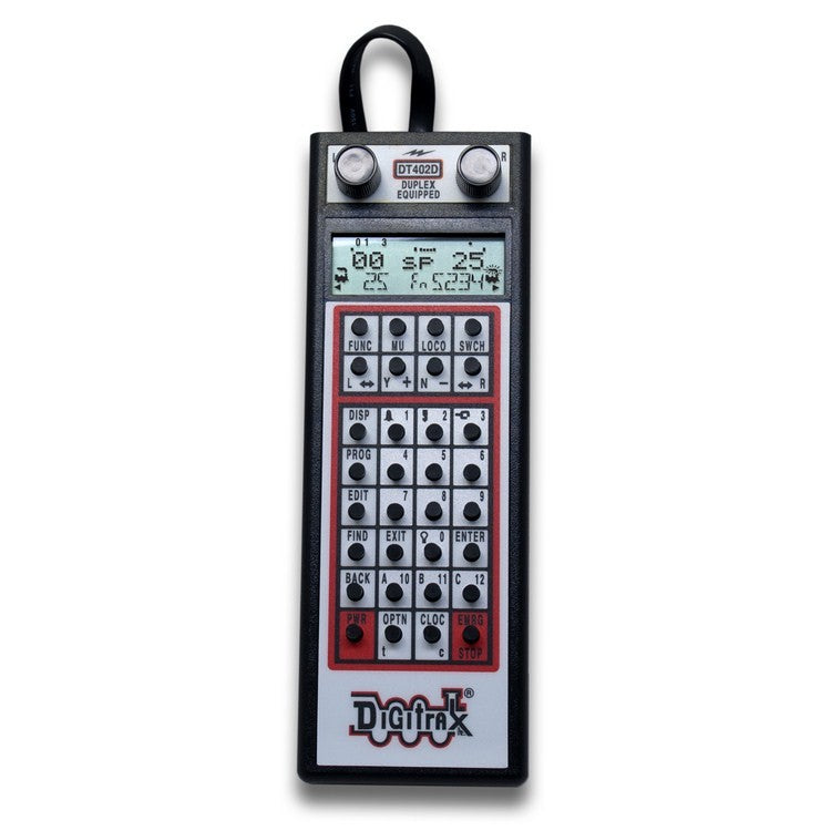 Digitrax DT402D Duplex LocoNEt Super Throttle Control