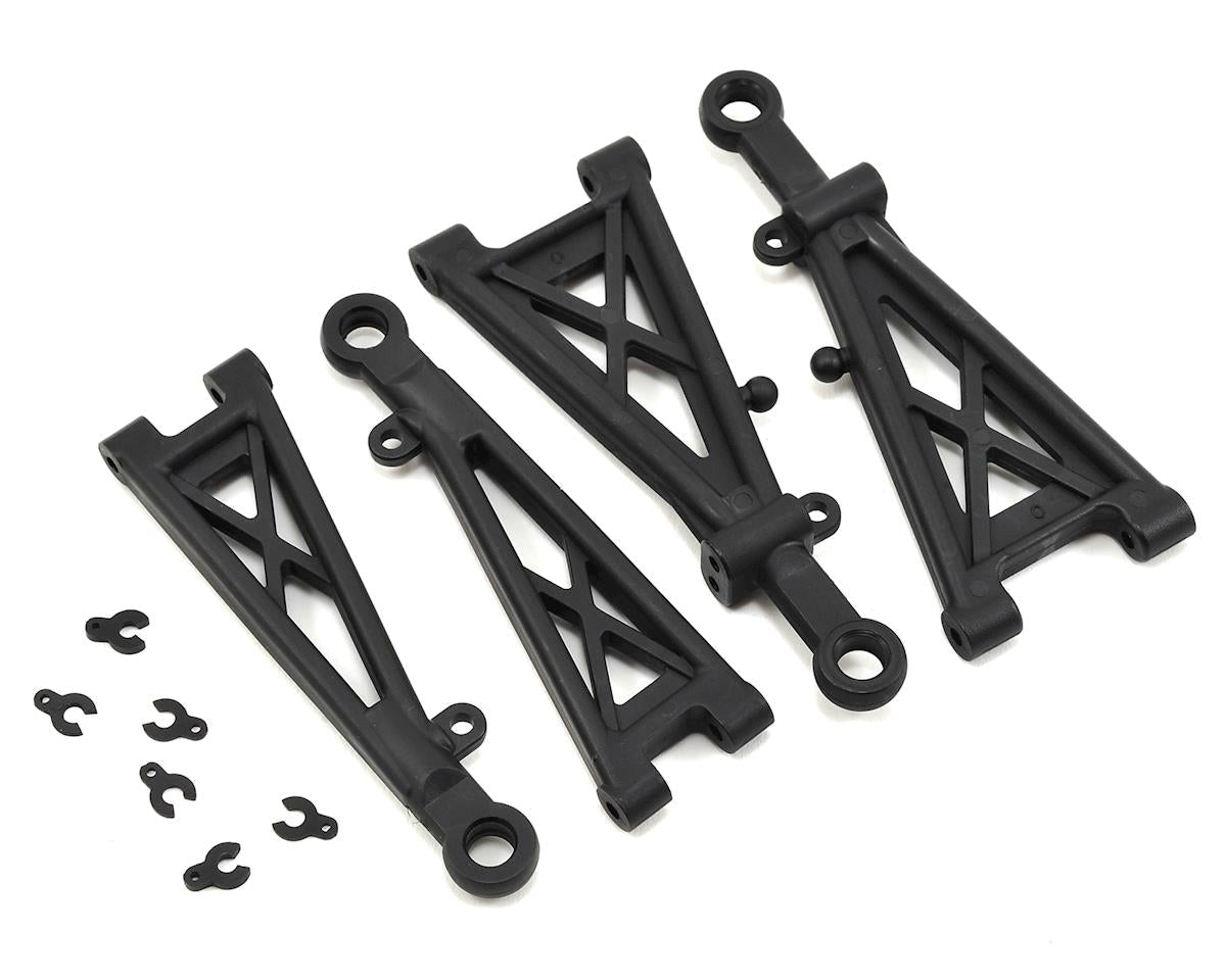 Front Suspension Arm Set, 1/10 4WD All (2) (ECX234001)