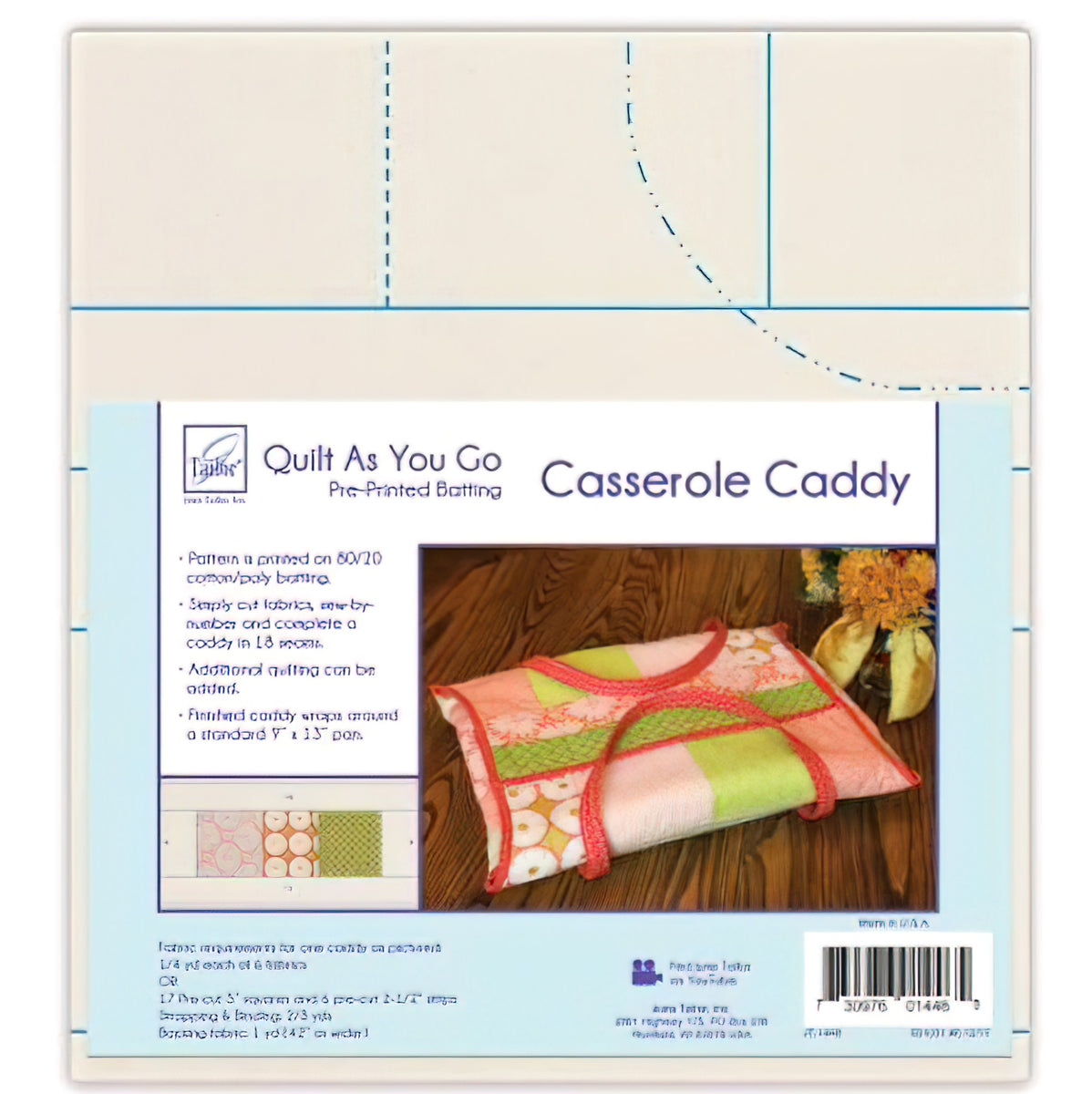 Quilt As You Go Casserole Caddy by June Tailor