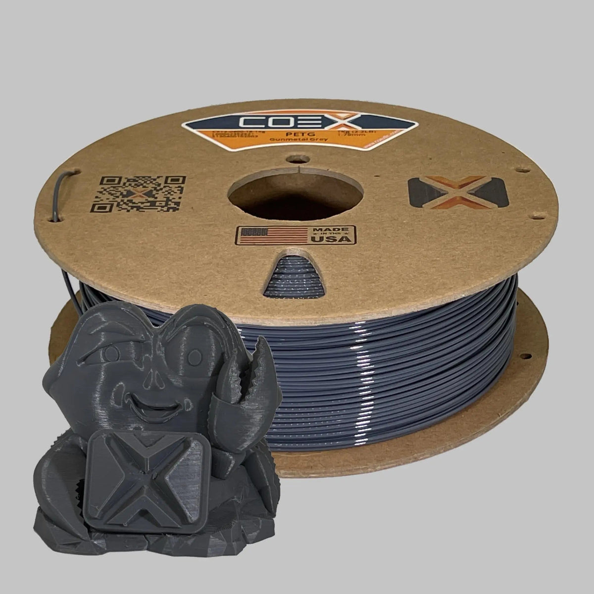 COEX 3D Gunmetal Gray PETG 3D Filament