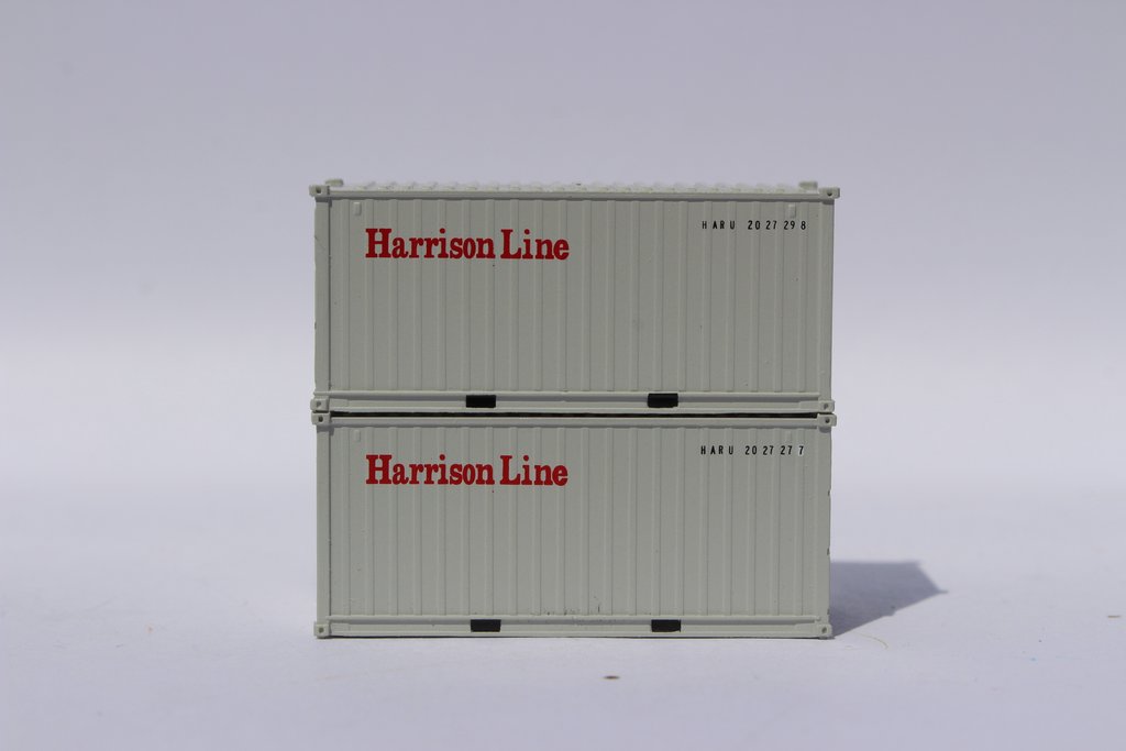 JTC Model Trains 205434 N Harrison Line 20' Containers