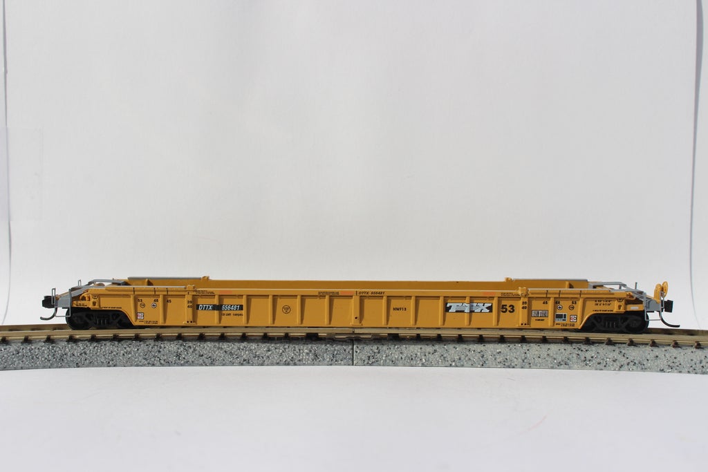 JTC Model Trains 772018 N TTX NWF13 17-Post 53' Well Car #656481