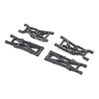 LOS214003 Suspension Arm Set Front Rear: Mini-T 2.0, Mini-B