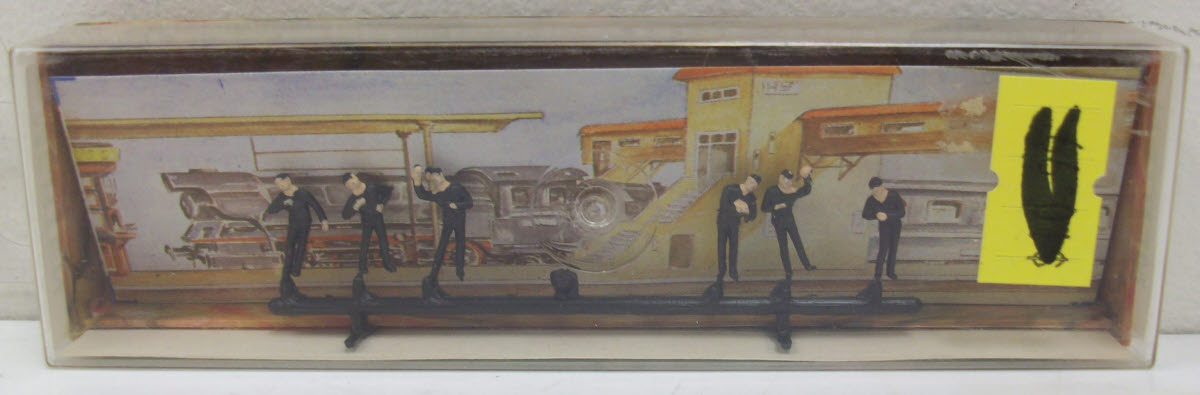 Merten 2268 N Scale Railroad Personnel #3 (Set of 6)