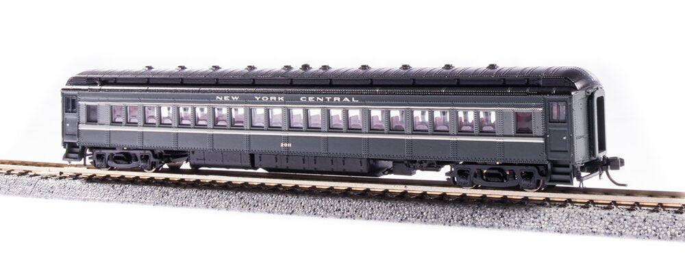 Broadway Limited 6532 N New York Central 80'''' Two-tone Gray Passenger Coach