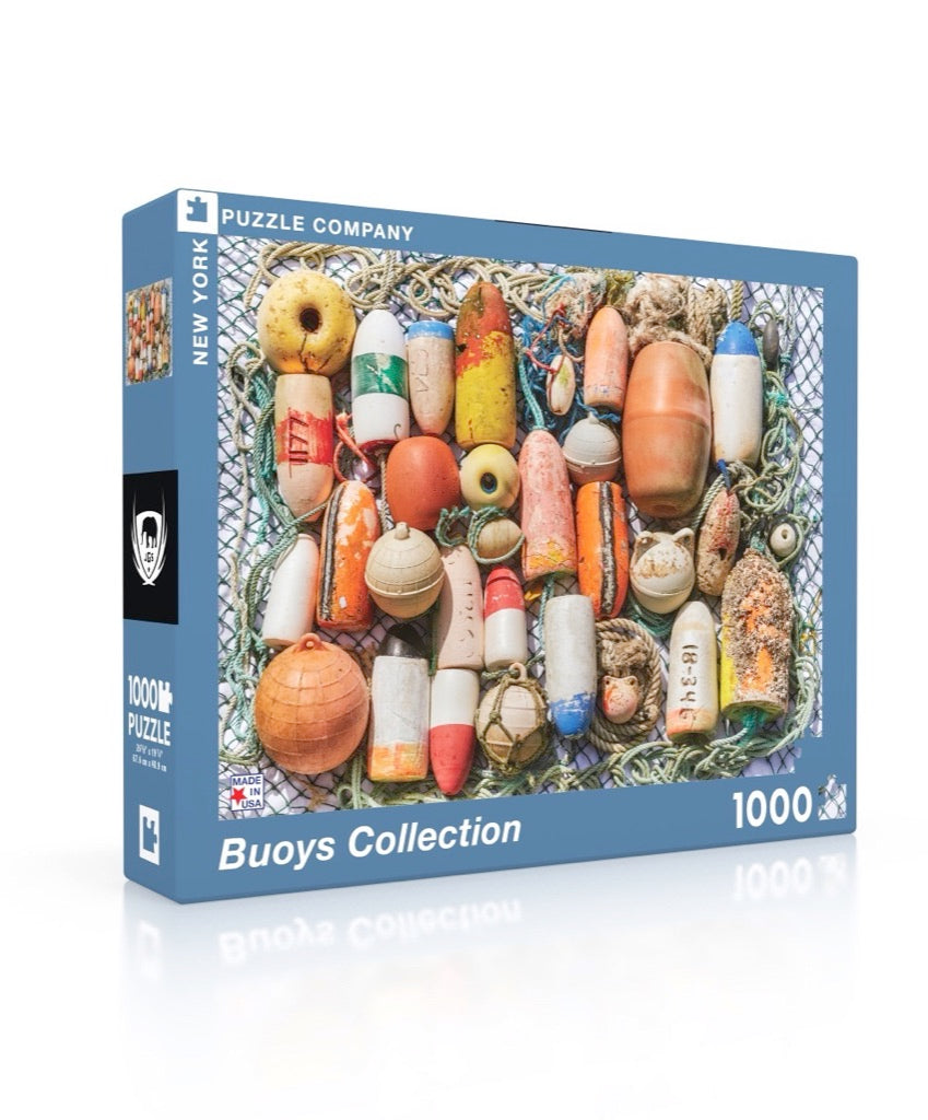 New York Puzzle Company Buoys Collection, 1000 Piece Jigsaw Puzzle