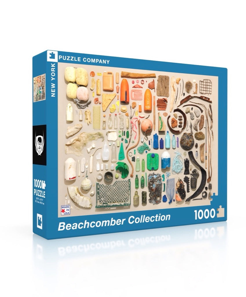 New York Puzzle Company Beachcomber Collection, 1000 Piece Jigsaw Puzzle