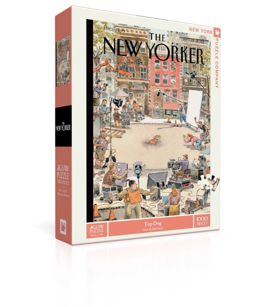 New York Puzzle Company Top Dog, 1000 Piece Jigsaw Puzzle