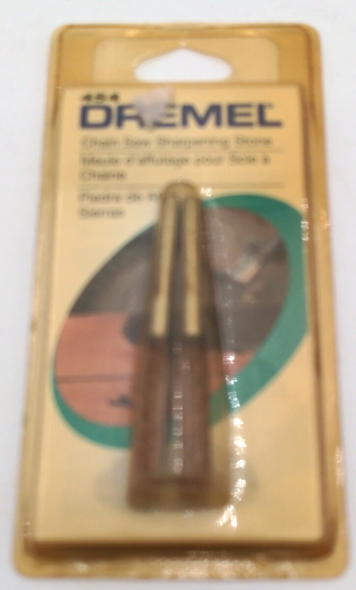 Dremel 454 3/16" Chainsaw Sharpening Grinding Wheels Stone (Pack of 2)
