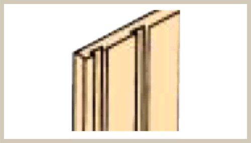 Northeastern Scale Lumber 70406 1/4"x1/16"x24" Board Batten Siding (Pack of 2)