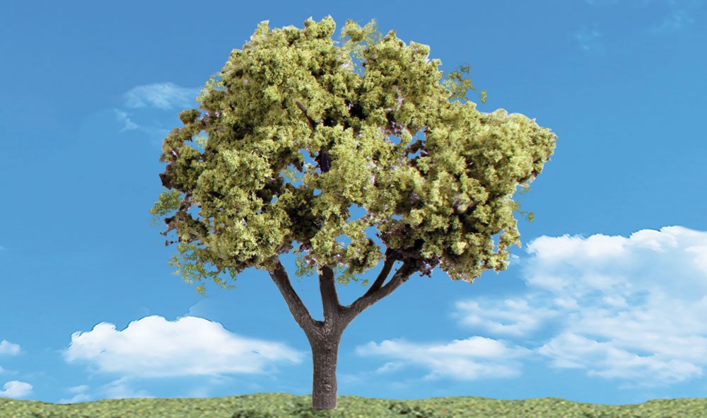 Woodland Scenics TR3546 N/HO/O 1-1/4"-2" Early Light Green Trees (Pack of 5)