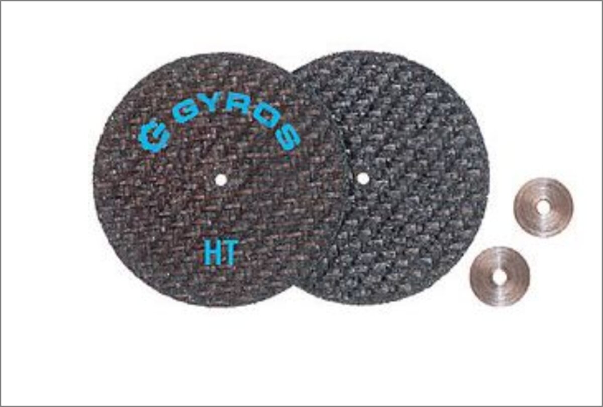 Gyros 93108 2" Diameter Reinforced Cutoff Disks (Pack of 2)