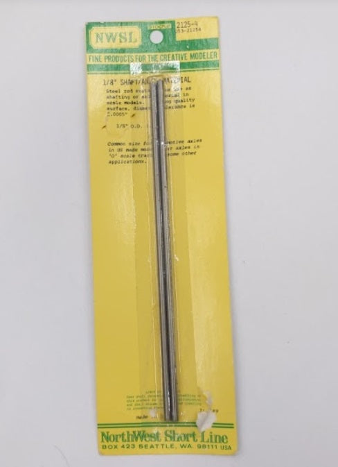 Northwest Short Line 2125-4 1/8" Outside Dia x 6" Shaft/Axle Stock (Pack of 2)