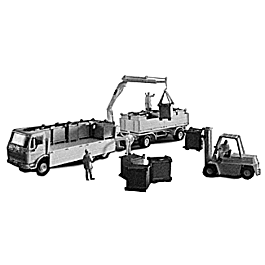 Kibri 10306 1:87 DB Container Truck w/lift Kit