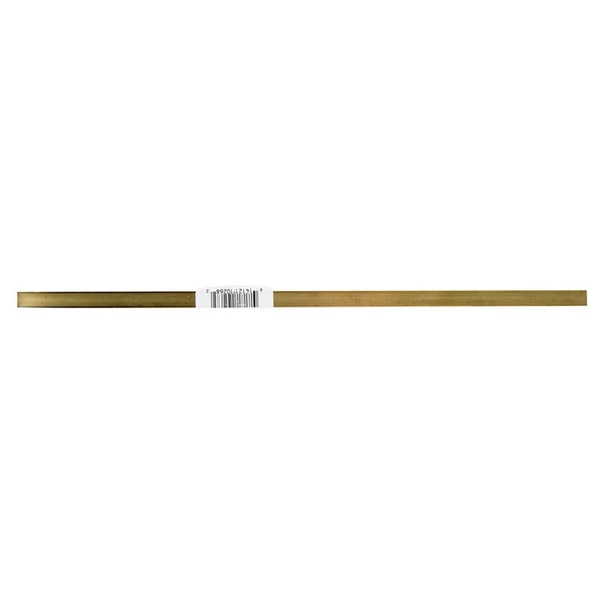 K&S 8268 3/16" x 3/8" x 12" Rectangular Brass Tube