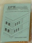 DPM 901-5 O Scale Modular Wall System Kit