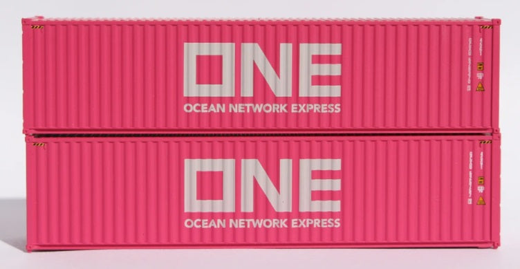 JTC Model Trains 405045 N40' HiCube Cont ONE Ocean Net