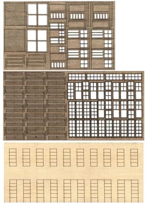 Bar Mills 60104 O Scale Laser-Cut Modular Structure Kit