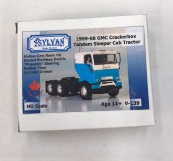 Sylvan Scale Models V-139 1:87 1959-68 GMC Crackerbox Kit