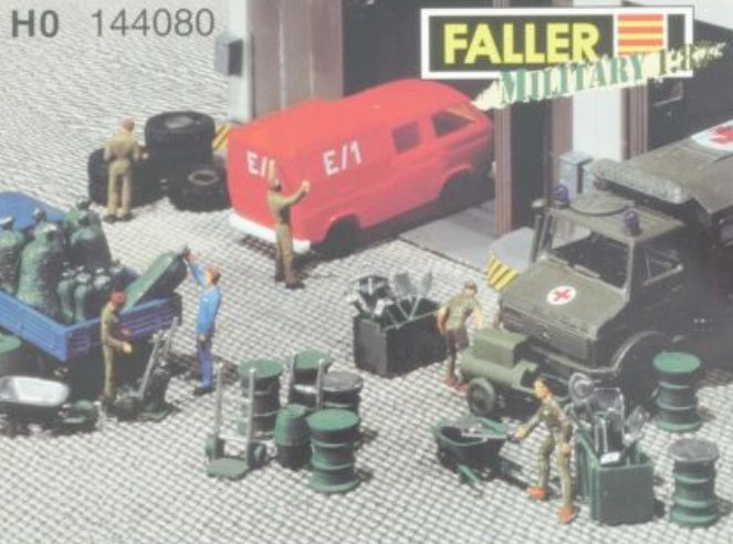 Faller 144080 HO Military Accessories Set