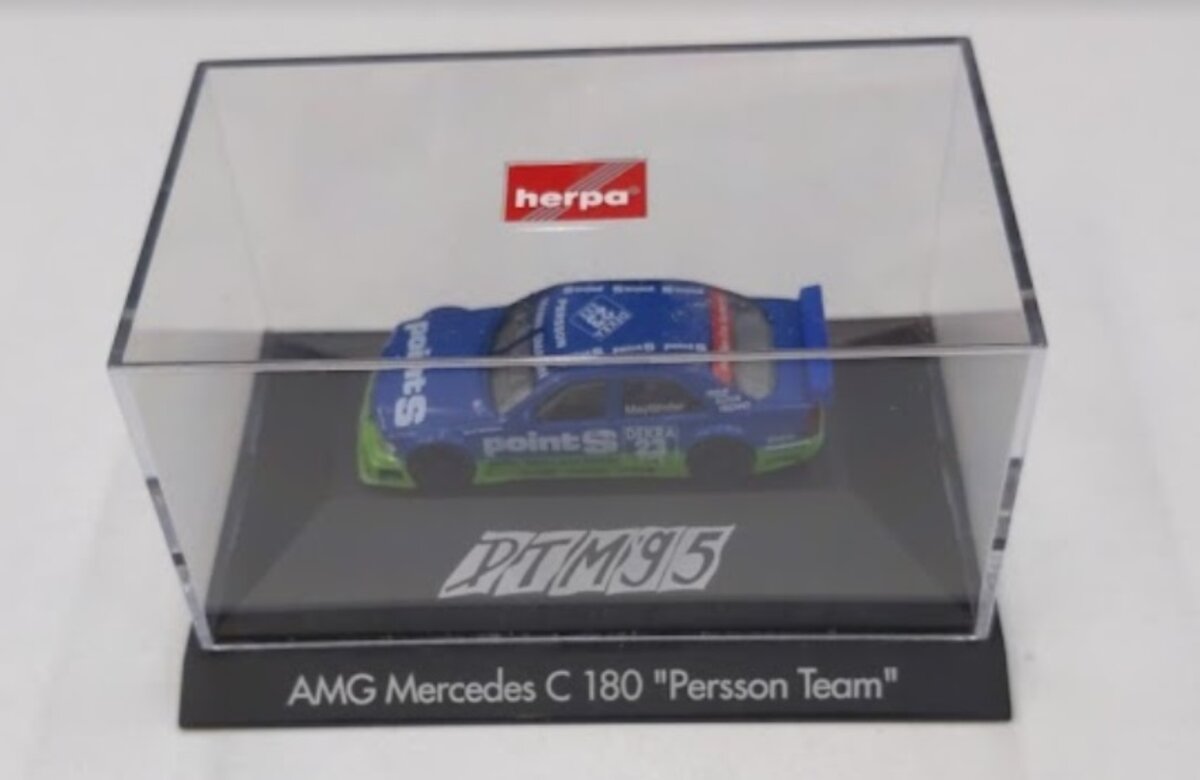 Herpa #23 1995 HO #23 1995 AMG Mercedes C 180 "Perrson Team