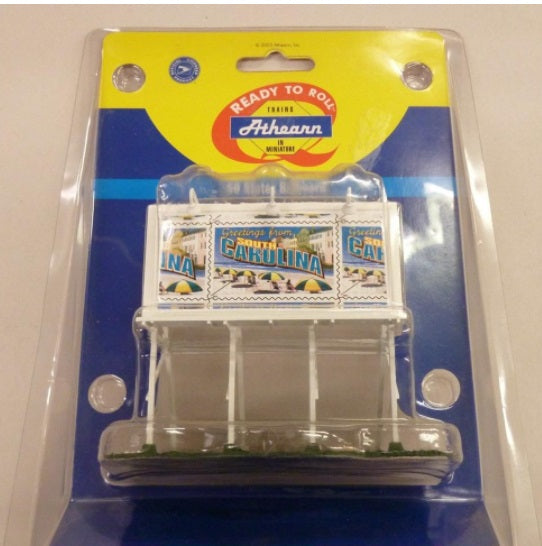 Athearn 93390 HO Scale 50 States Billboard South Carolina USPS