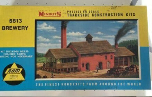 AHM 5813 HO Minikits Brewery Model Kit